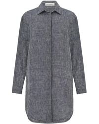 The Summer Edit - Charley Luxe Linen Shirt Dress - Lyst