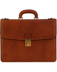 Time Resistance - Leather Briefcase - Lyst