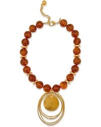 Jaredjamin - Peacock Dawn Statement Pendant - Lyst