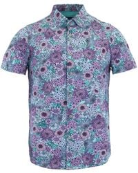 lords of harlech - Todd Garden Party Knit Shirt - Lyst