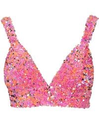 Ofuure - Liza Sequin Bra Top - Lyst