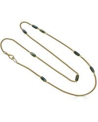 Loni Paul Jewelry - Labradorite Baguette Long Necklace - Lyst