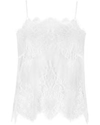 Sasha La Mer - Fortuna Lace Top Short, Kiss - Lyst