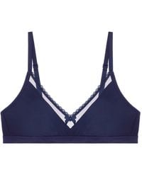 Journelle - Victoire Bralette Midnight - Lyst