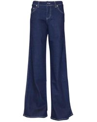 Love and Nostalgia - Bob Super Wide Jean Dark Ink - Lyst