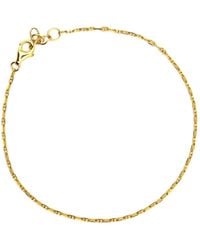 VicStoneNYC Fine Jewelry - Thin Unique Chain Vermeil Bracelet - Lyst
