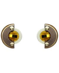 Gissa Bicalho - Acrylic Handmade Earring Short Empire - Lyst