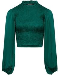 Urban Touch - High Neck Bodycon Long Sleeve Top - Lyst