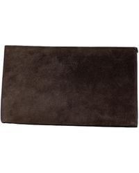 Hamel Atelier - Mitte Suede Clutch Bag - Lyst