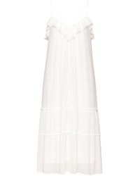 Nissa - Open-Back Silk Dress - Lyst