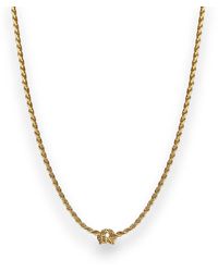 Alexie of Athens - Promise Rope Chain Necklace - Lyst