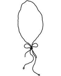 LABRO - Bow Necklace - Lyst