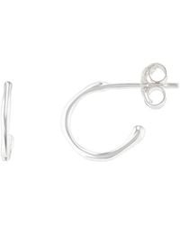 Auree - Hampton Sterling Hoop Earrings - Lyst