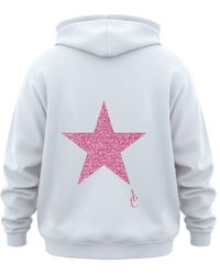 Aura & Co - Malibu Glitter Star Hoodie - Lyst
