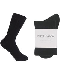 Peper Harow - Made in England - Cashmere & Wool Boot Socks Bundle – & Charcoal - Lyst