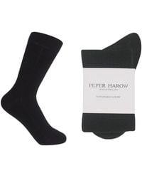 Peper Harow - Made in England - Cashmere & Wool Boot Socks Bundle – & Charcoal - Lyst
