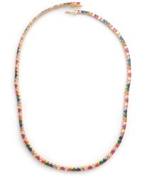 Hye Jane Jewelry - Parker Tennis Necklace - Lyst