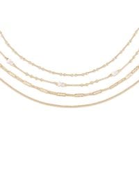 Retro Chic - Aeolian Echo Necklace Set - Lyst