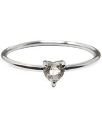 NASI SILVER - Yours Heart Ring- Topaz - Lyst