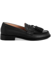 Rag & Co - Yelena Real Leather Tassel Loafers - Lyst