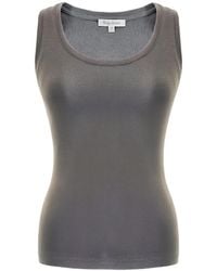 Solgo Atelier - Solgo Fine Rib Tank Top - Lyst