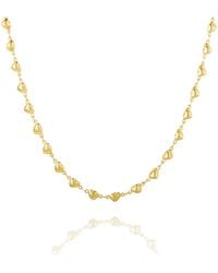 Coco & Kinney - Nicki Heart Necklace - Lyst