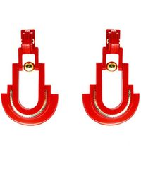 Gissa Bicalho - Handmade Earring Acrylic Craft Verner - Lyst