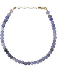 Bombyx House - Birthstone December Tanzanite Bead Bracelet - Lyst