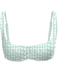 Blackbough Swim - Elena Underwire Top Peppermint Jacquard - Lyst