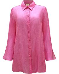 Why Mary - Linen Shirt - Lyst