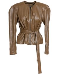 ARTISTA - Elara Eco-Leather Jacket - Lyst