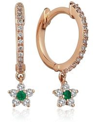 Reis Jewellery - Cemre Emerald Earrings - Lyst
