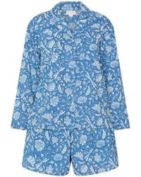 NoLoGo-chic - Hand Printed Pj Shorts Set - Lyst