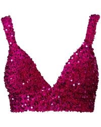 Ofuure - Liza Sequin Bra Top - Lyst