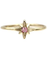 VicStoneNYC Fine Jewelry - 14K North Star October Birthstone Tourmaline Solid Ring - Lyst