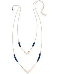 Heather Hawkins Jewelry - Double Chevron Necklace - Lyst