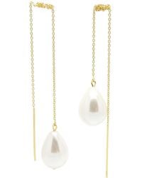 SALOME - Neutrals Girl With A Pearl Threader - Lyst