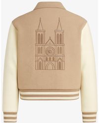 Freak Vault - Neutrals Saint Philippe Cathedral Varsity Jacket - Lyst