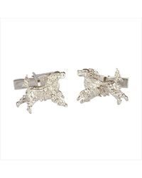 Simon Kemp Jewellers - Leaping Spaniel Cufflinks - Lyst