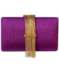 Simitri - Royal Fringe Clutch - Lyst