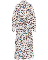 Meghan Fabulous - The Butterfly Shirt Maxi Dress - Lyst