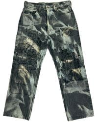 Zasta Studio - Carbon Clash Denim Pants A - Lyst