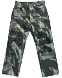 Zasta Studio - Carbon Clash Denim Pants A - Lyst