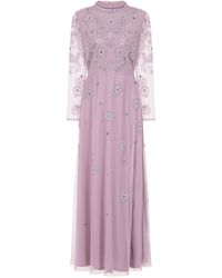 Frock and Frill - Sabina Embellished Maxi Dress - Lyst