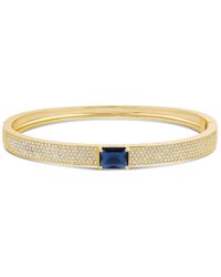 SHYMI - Pave Bangle With Stone - Lyst