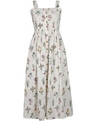 Em & Shi - Healing Herbs Button Down Dress - Lyst