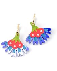 By Chavelli - Cosmos Flower Earrings - Lyst