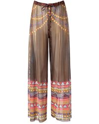 Rodasoleil Smart Swimwear - Tan-Through Mesh Lightweight Beach Pants Africa - Lyst