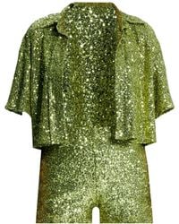 Nur Karaata - Shellona Short & Shirt Set - Lyst