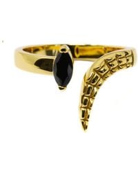 NASI SILVER - Croctail Ring- Onyx - Lyst